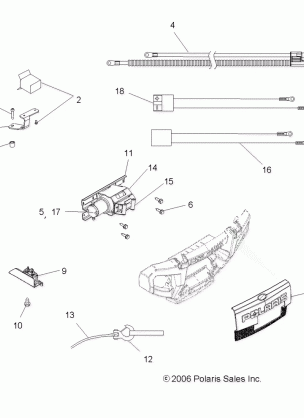 WINCH - A06MH46AT (49ATVWINCH07500EFI)