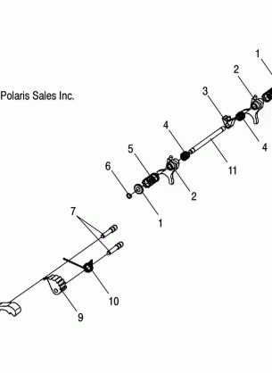 SHIFT FORKS - A06MH50AA / AB / AD / AF (4999200099920009D02)