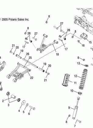 SUSPENSION REAR - A06MH50AA / AB / AD / AF (4999200099920009C09)