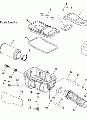 AIR BOX - A06MH50AQ / AX / AY / AZ / AL / AT (4999200139920013A13)