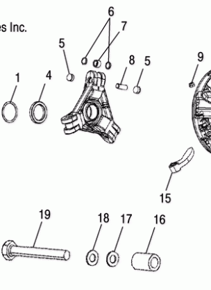 DRIVE CLUTCH and MOUNTING - A06MH50FC (4999200229920022C05)