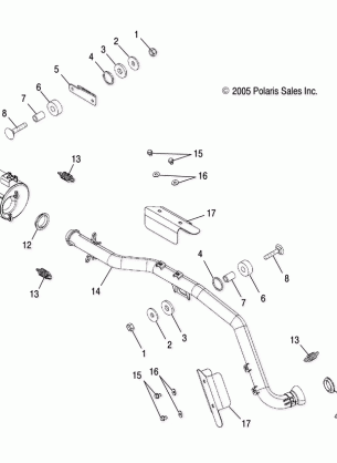 EXHAUST SYSTEM - A06MH50FC (4999200139920013A11)