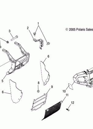 BUMPER MOUNTING - A06MH50FC (4999205499920549A06)