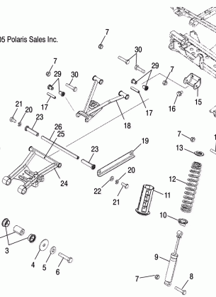 SUSPENSION REAR - A06MH68AA / AD / AF (4999200179920017C09)