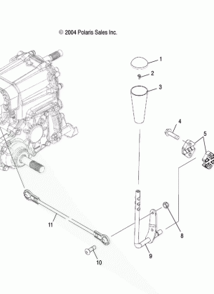 GEAR SELECTOR - A06MH68AA / AD / AF (4999609960C08)