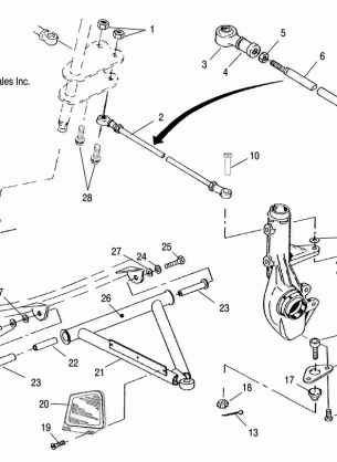 A-ARM / STRUT MOUNTING - A06BG50AA / FA (4999201549920154B04)