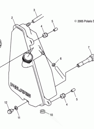 OIL TANK - A06BG50AA / FA (4999201549920154A11)