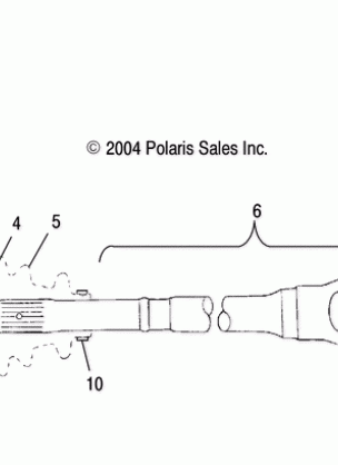 DRIVE SHAFT - A06BG50AA / FA (4994789478B02)