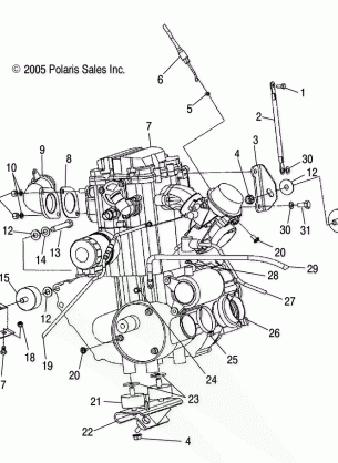 ENGINE MOUNTING - A06BG50AA / FA (4999201549920154A09)