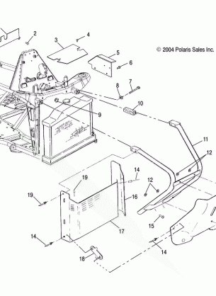 BUMPER FRONT and SHIELDS - A06BG50AA / FA (4994789478A05)