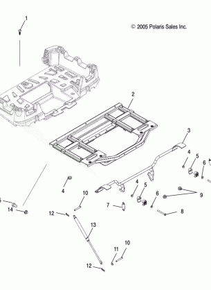 BOX FRAME - A06MN50AU / AW (4999204069920406A10)