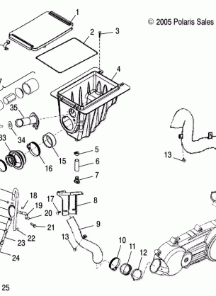 AIR CLEANER - A06PB20EA / EB (4999202449920244B01)