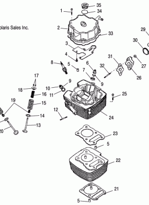 CYLINDER HEAD - A06PB20VA / VB (4999202869920286A03)