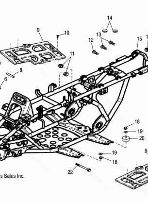 FRAME BODY - A06SB20AA / AB (4999202799920279B03)