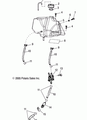 FUEL TANK - A06SB20AA / AB (4999202799920279B08)