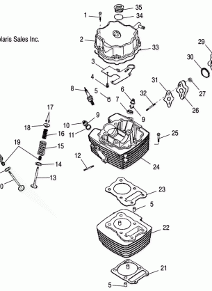 CYLINDER HEAD - A06SB20AA / AB (4999202799920279A03)