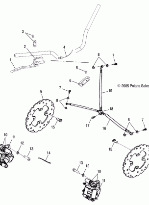 BRAKE FRONT - A06SB20AA / AB (4999202799920279B12)