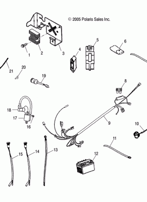 ELECTRICAL PARTS - A06SB20AA / AB (4999202799920279C04)