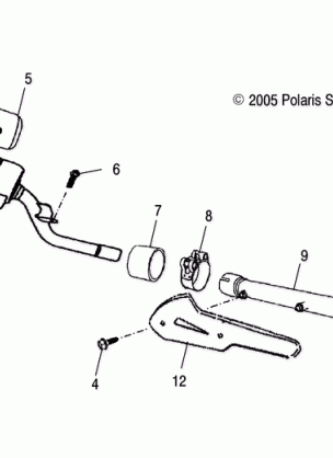 EXHAUST - A06SB20AA / AB (4999202799920279B02)