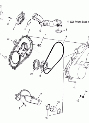 CLUTCH COVER - A06CA32AA / AB (4999202939920293B11)