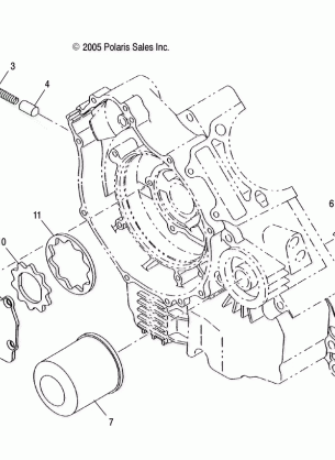 OIL PUMP and OIL FILTER - A06CA32AA / AB (4999201699920169D05)