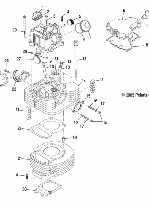 CYLINDER - A06CA32AA / AB (4999201699920169D01)