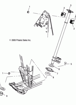 STEERING POST - A06CA32AA / AB (4999202939920293B05)