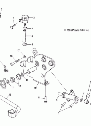 BRAKE MASTER CYLINDER REAR - A06CA32AA / AB (4999202939920293B02)