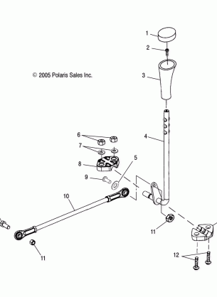 GEAR SELECTOR - A06CA32AA / AB (4999202939920293C04)