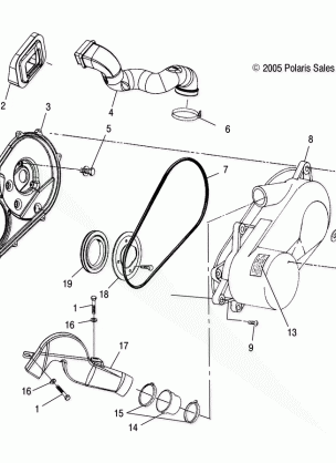 CLUTCH COVER - A06CD32AA / AB / AC (4999201699920169B14)