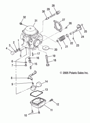 CARBURETOR - A06CL50AA (4999201649920164D08)