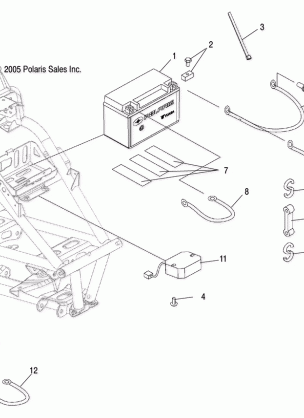 BATTERY - A06GP50AA (4999201899920189C04)