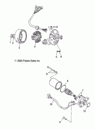 GENERATOR / STARTING MOTOR - A06KA05CA / CB / CD (4999202359920235C02)