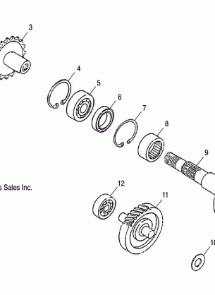 DRIVE SHAFT - A06KA05CA / CB / CD (4999202359920235A13)