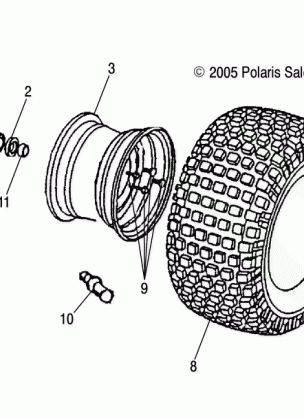 WHEEL FRONT - A06KA05CA / CB / CD (4999202359920235B07)