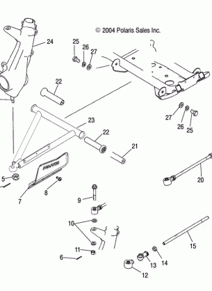 A-ARM / STRUT MOUNTING - A05JD50AA / AB / AC (4995189518B10)