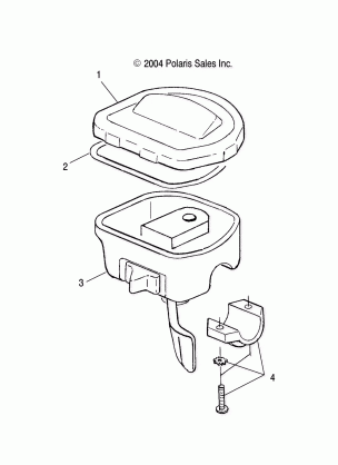 CONTROLS-THROTTLE ASM. - A05JD50AA / AB / AC (4995189518B12)