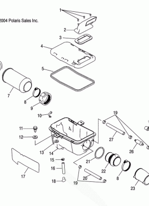 AIR BOX - A05JD50AA / AB / AC (4995189518B06)