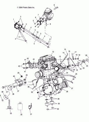 ENGINE MOUNTING - A05JD50AA / AB / AC (4995189518B01)