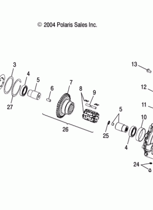 FRONT HOUSING - A05MH42AB / AG / AH (4994229422D04)