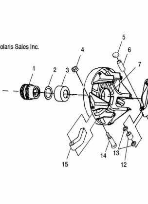 DRIVE CLUTCH - A05MH50AB / AC / AG / AH / AL / AT / FB (4994279427C10)