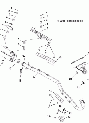 EXHAUST SYSTEM - A05MH59AK / AN (4994199419A11)