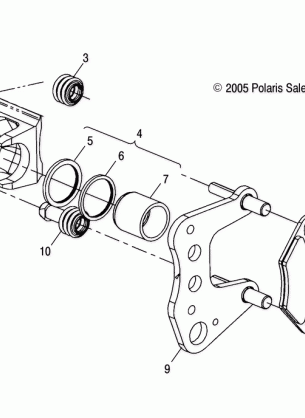 FRONT BRAKE - A05MH59AK / AN (4999201699920169A10)