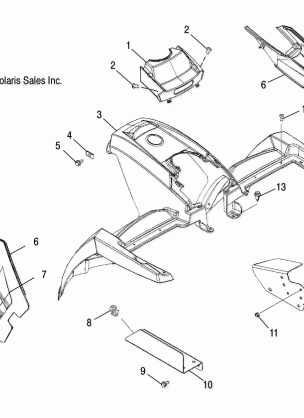 FRONT CAB - A05MH59AK / AN (4994199419A05)