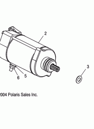 STARTING MOTOR - A05MH59AK / AN (4994199419E04)