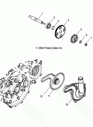 WATER PUMP - A05MH59AK / AN (4994199419E01)