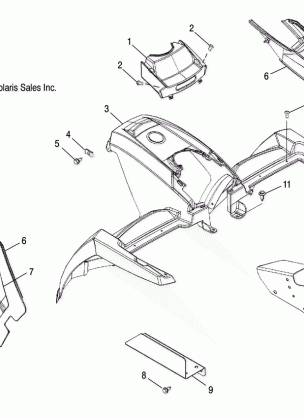 FRONT CAB - A05MH68AC / AS / AT / AU / AW (4994279427A05)