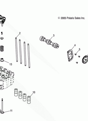 ENGINE INTAKE and EXHAUST - A05MH68AK / AN / AD (4999200179920017D11)