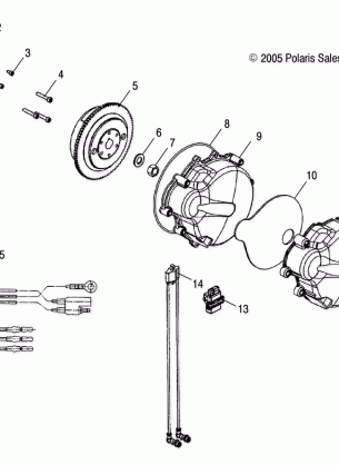 ENGINE MAGNETO - A05MH68AK / AN (4999200179920017E01)