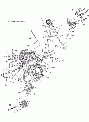 ENGINE MOUNTING - A05BG50AA / FA (4994789478A09)